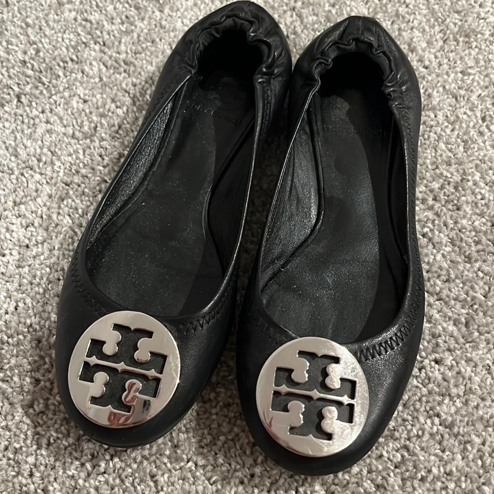 Comfy tory burch ballerina flats